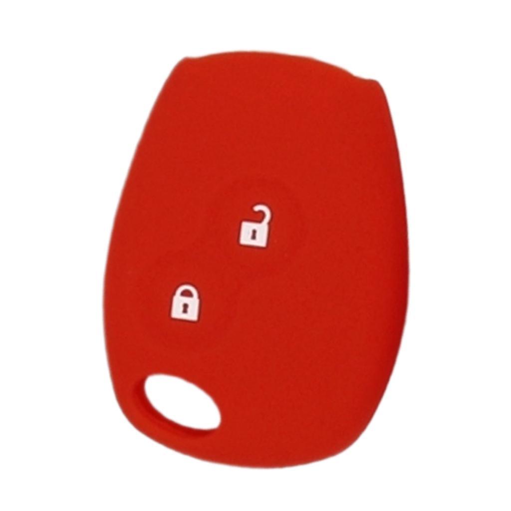 Key Fob 2 Buttons Silicone Protector Cover Case For