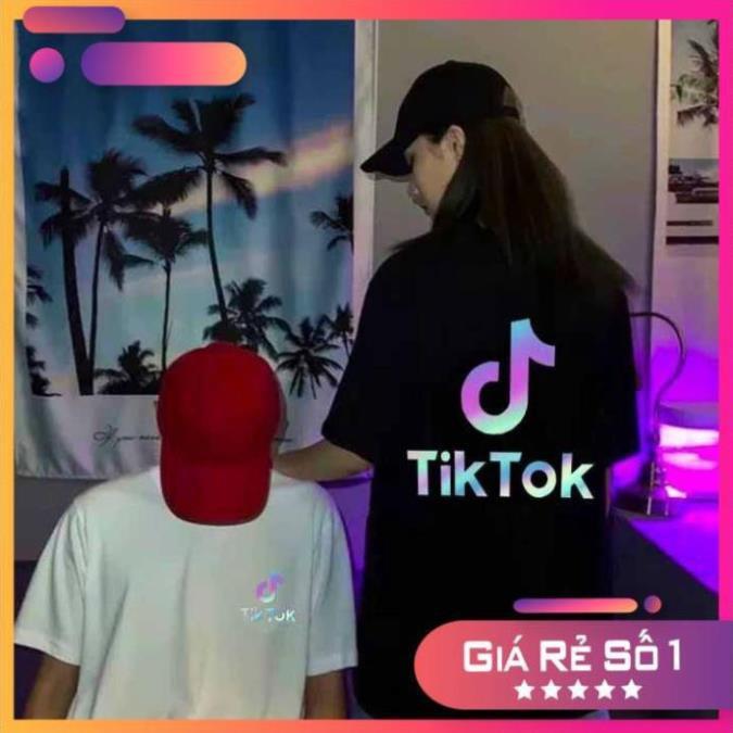 Áo thun in hình TIKTOK phông nam nữ tay lỡ giá rẻ