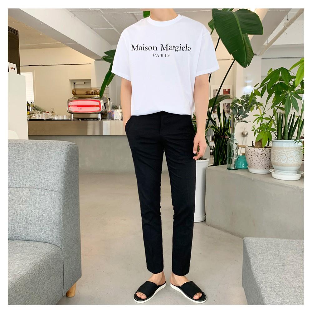 Áo Thun Unisex Tay Lỡ Form Rộng Nam Nữ Maison Margiela DCT phong cách Hàn Quốc TN71 Haley - Beshine Store