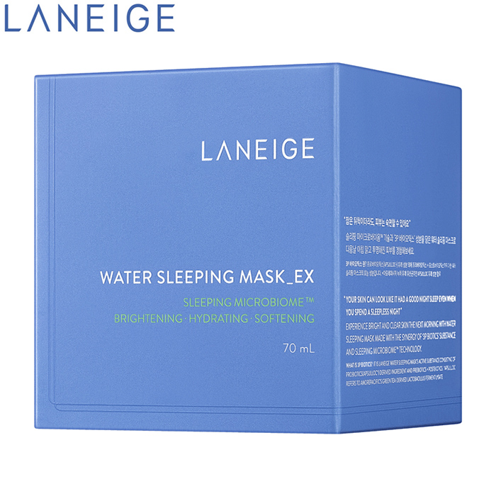 Mặt Nạ Ngủ Dưỡng Ẩm Và Tăng Khả Năng Tự Vệ Của Da Phiên Bản Cải Tiến LANEIGE Water Sleeping Mask EX 70ml