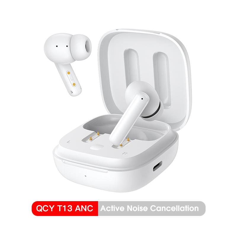 QCY T13 ANC WIRETHOTHETHOTHER Bluetooth 5.3 TWs ANC Tiếng tai Tiếng tai Tai nghe 4 mics enc tai nghe tai nghe tai nghe tai nghe