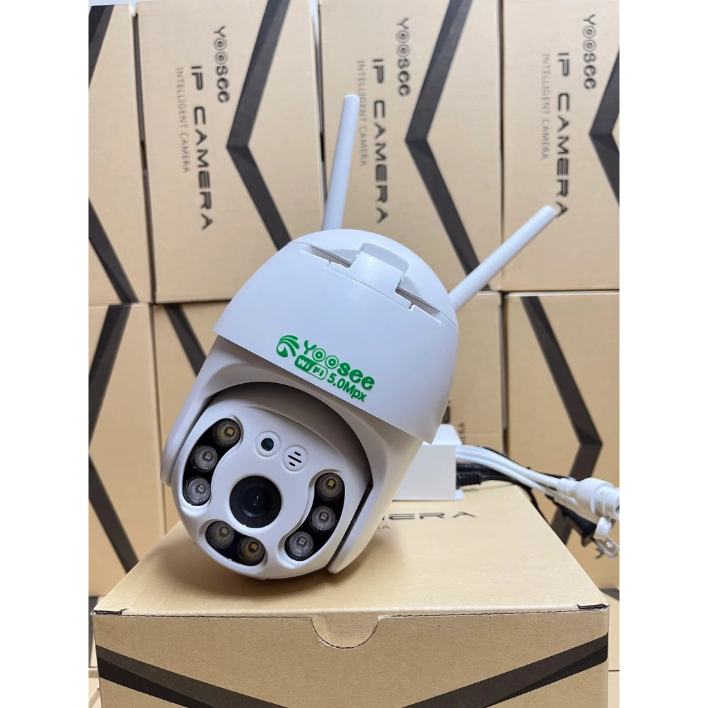 Camera Wifi Ngoài Trời Speed Dome Yoosee D08SS 5.0Mpx Full HD - Hàng Chính Hãng