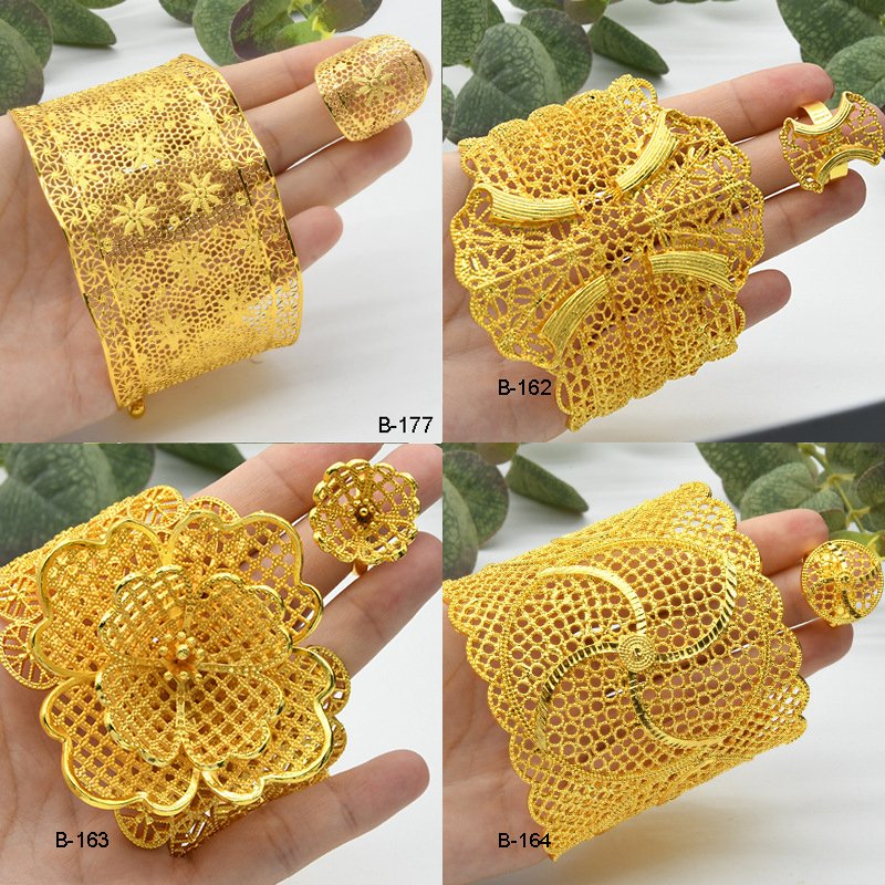 Lắc tay nữ bản to - tặng kèm nhẫn - Phù hợp mọi size tay - Tùy chọn mẫu