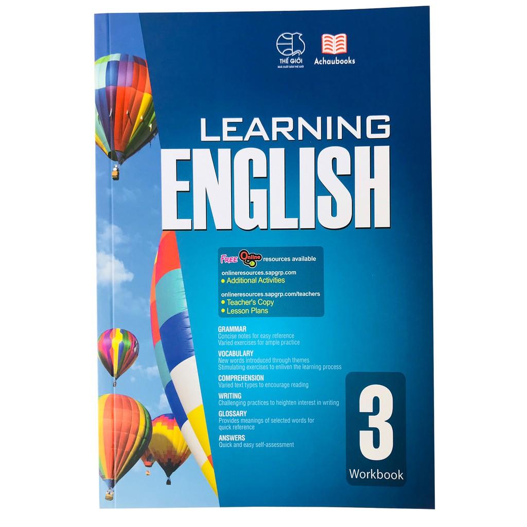 Sách: Learning English 3 - Dành Cho Học Sinh lớp 3 ( 8- 9 tuổi )