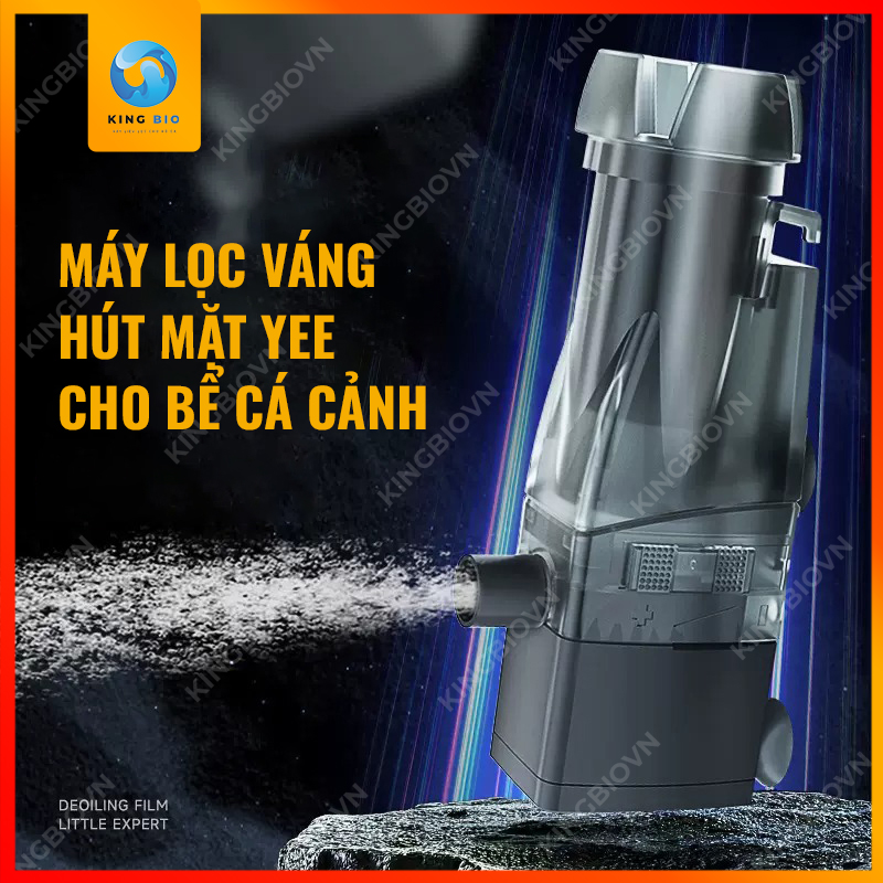 Máy lọc váng cao cấp Yee – loại bỏ lớp dầu và làm sạch bề mặt nước của bể cá
