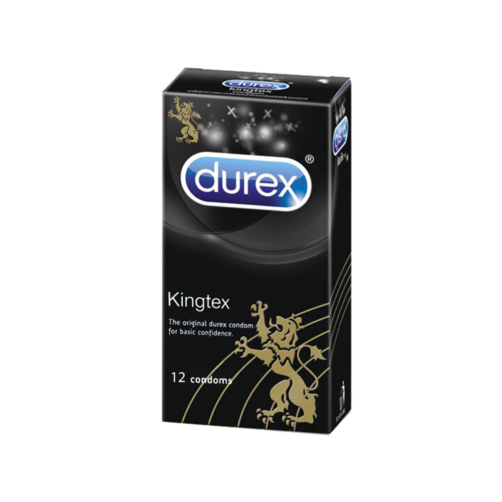 Bao cao su Durex Kingtex Combo 2 Hộp 12 BCS kích thước 49mm Thiết kế vừa vặn, ôm sát chống tuột, màu coral san hô Không mùi - Dầu bôi trơn - Hàng chính hãng 100%
