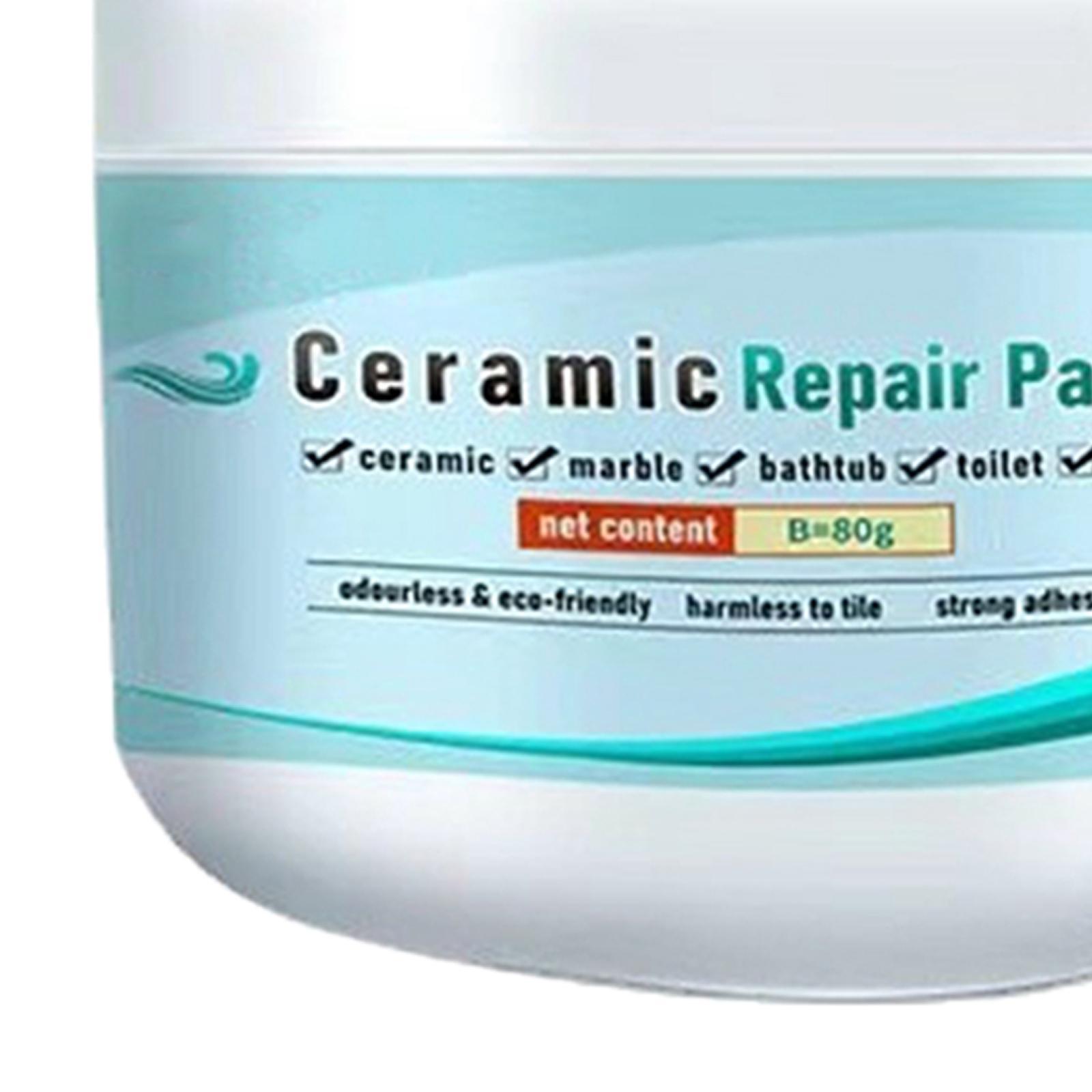 2x Ceramic Repair Paste Tile Gaps Filler Fix Hole Scratch Tile Repair Agent