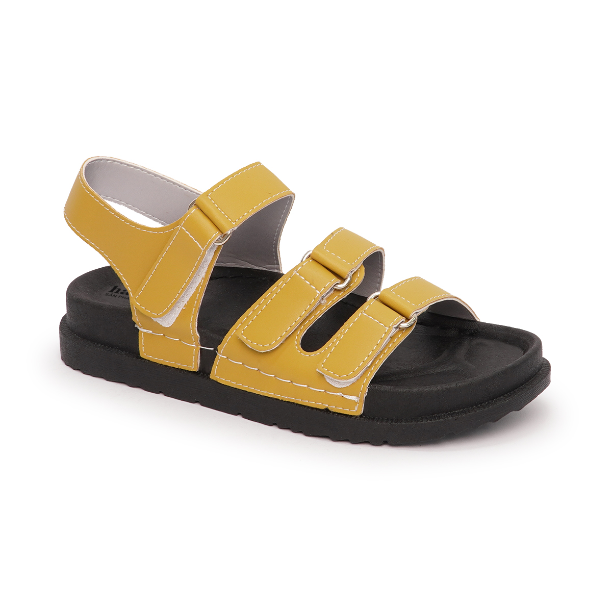 Sandal Nữ Cao 3cm Đế Cao Su Nguyên Khối Chống Trượt Mã HNSD424