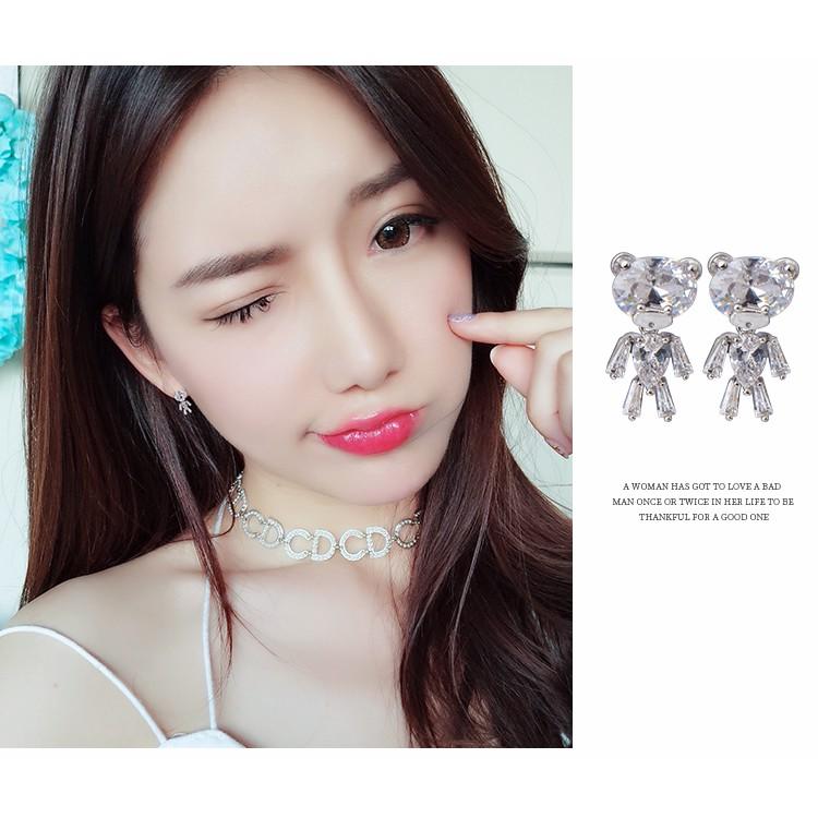 Bông tai hình gấu cực cute