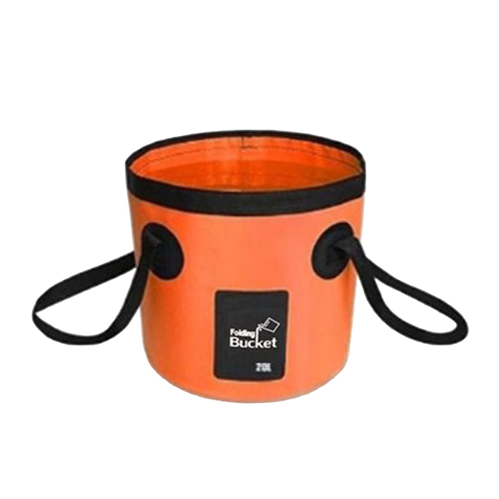 Portable Outdoor Shower Folding Bucket Kit, Camping Car 12V Cigarette Water Heated Basin Bag Container, Car Pet Washer Washing Pump
