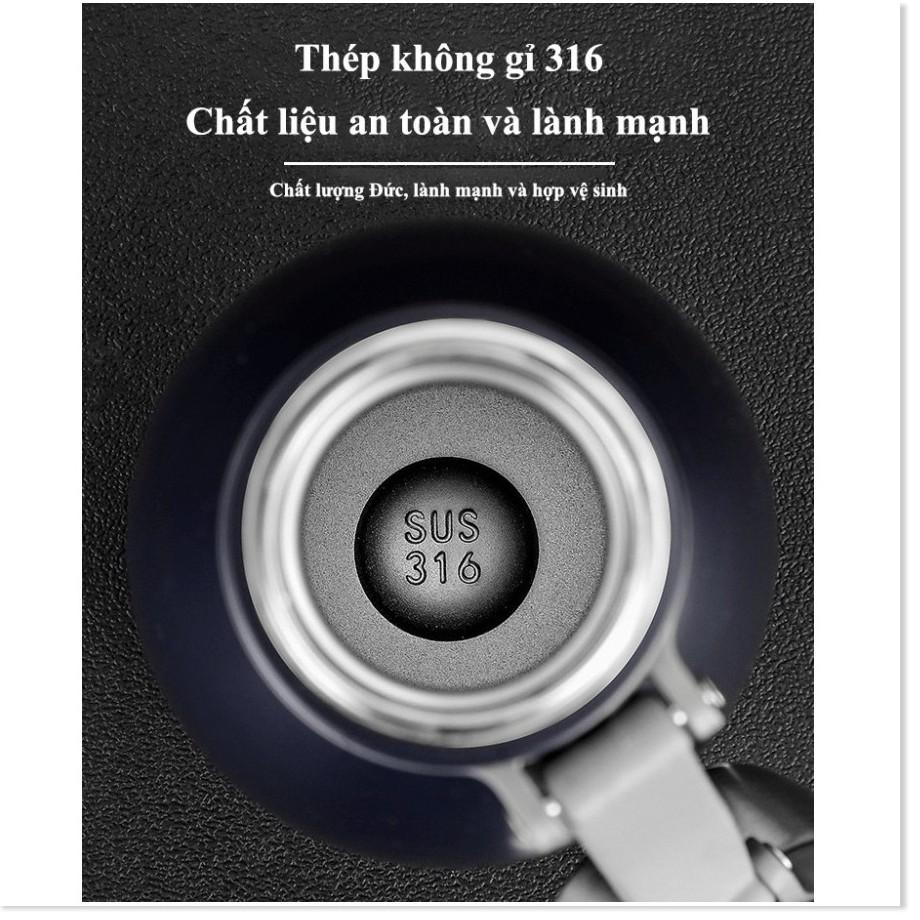Bình giữ nhiệt chất liệu thép không gỉ 316 giữ nhiệt hiệu quả
