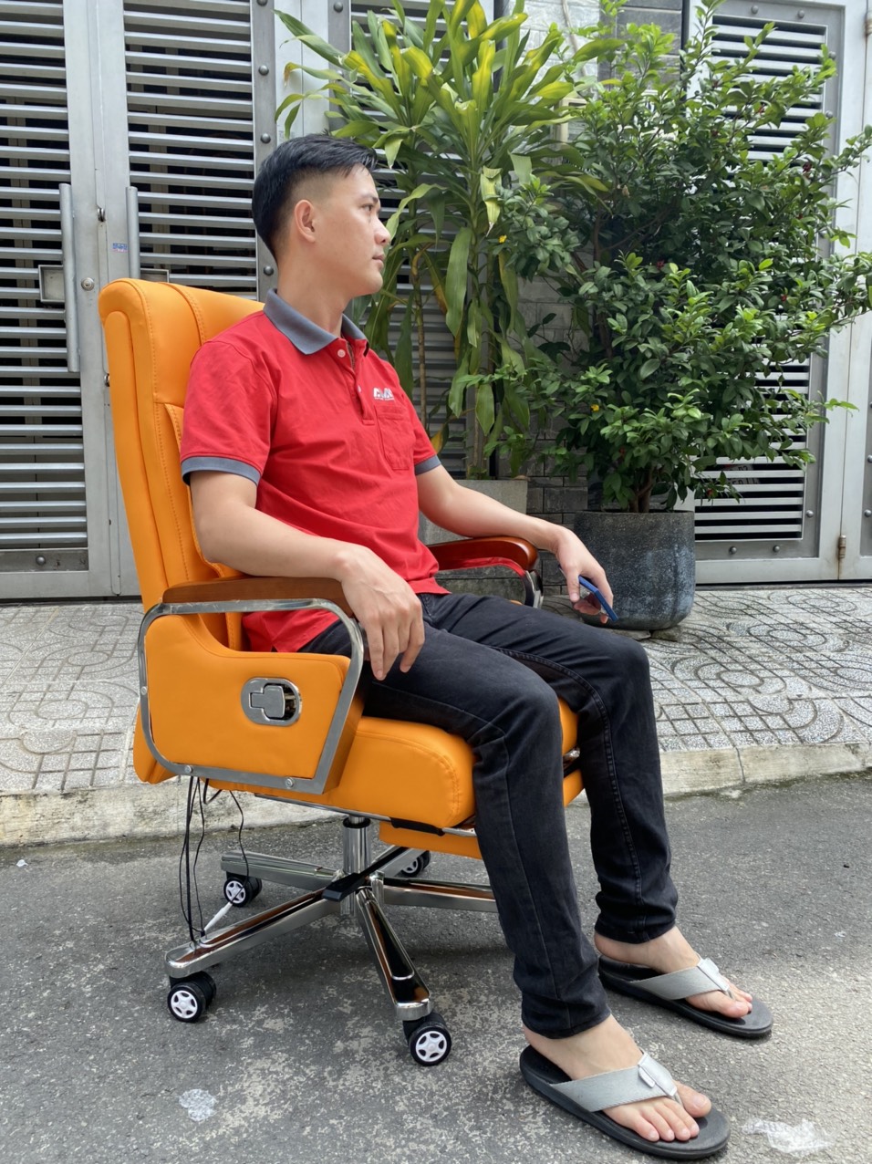 Ghế giám đốc ngả lưng thư giãn Rung Massage 07 điểm AMA-MCN003-U3