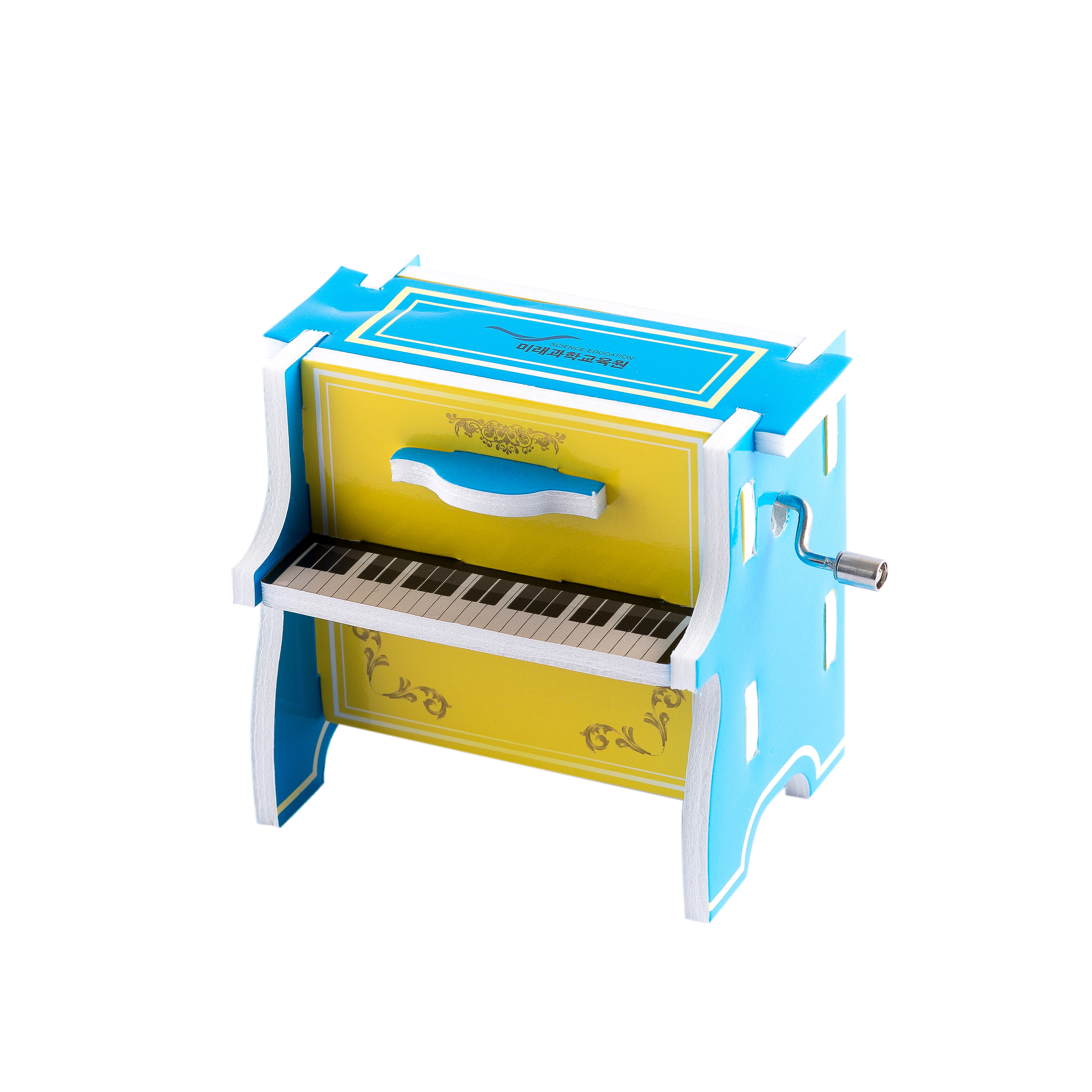 Đồ chơi khoa học STEAM HỘP NHẠC PIANO (Piano Music box) - Playing Science Hàn Quốc - Loại tự lắp ráp dành cho học sinh tiểu học phù hợp cả nam và nữ