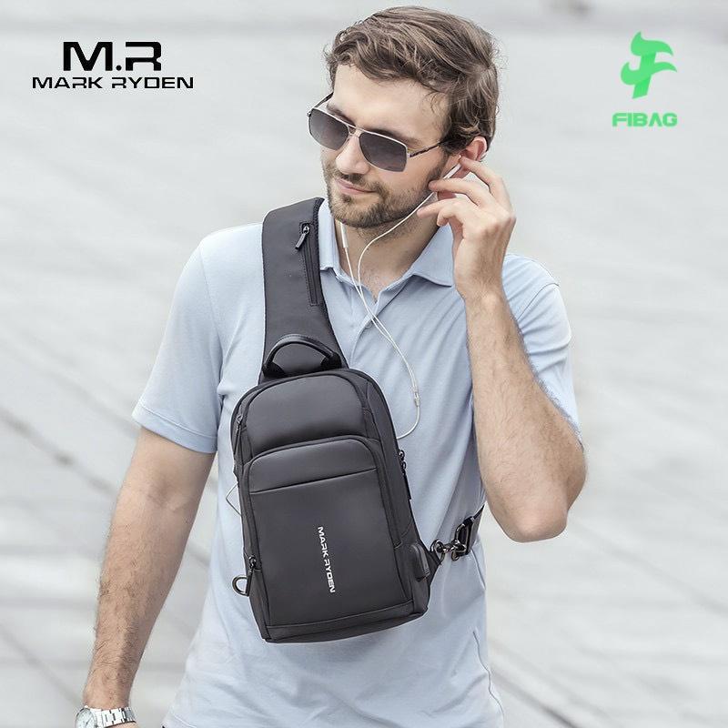 TÚI ĐEO CHÉO NAM MARK RYDEN FI25 (CROSS BAG) - 11INCH Cao Cấp - Chống Thấm Nước - Chính Hãng