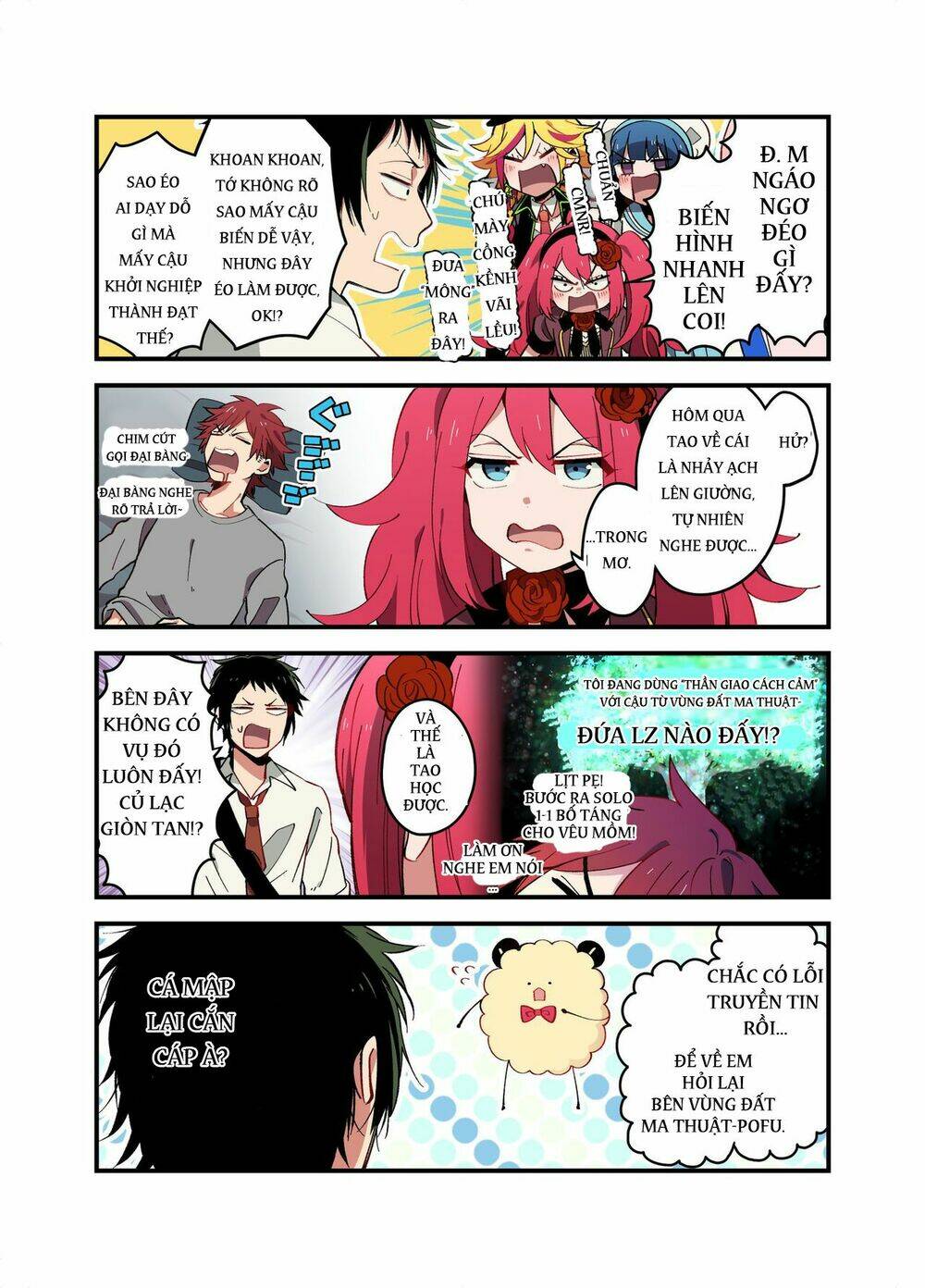 những chàng trai trở thành "ma pháp thiếu nữ" chapter 3 1