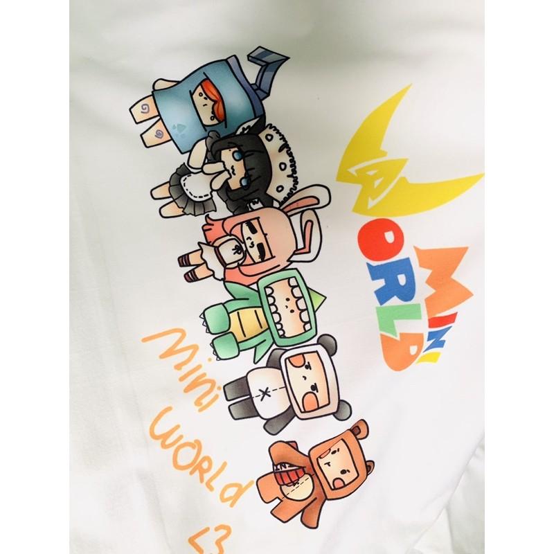 Áo thun Hero Team Mini World siêu cute | Hàng độc vải đẹp | 4 màu MC14