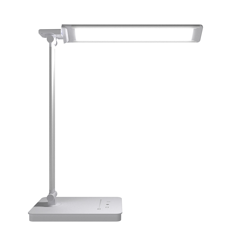 Đèn Bàn Học Led Bảo Vệ Mắt Chống Cận Làm Việc - Đọc Sách - Học Tập - 2 Trục Gập Gọn Tiện Lợi - 5 Cấp Độ Ánh Sáng - Linh Hoạt Điều Chỉnh Góc Độ &amp; Vùng Sáng 3000-6000K Hàng Chính Hãng