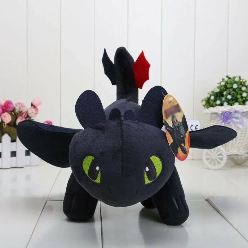 Gấu bông rồng răng sún toothless night fury dragon ship HOẢ TỐC HCM bí kíp luyện rồng gấu bông rồng khổng lồ 40cm 60cm 80cm