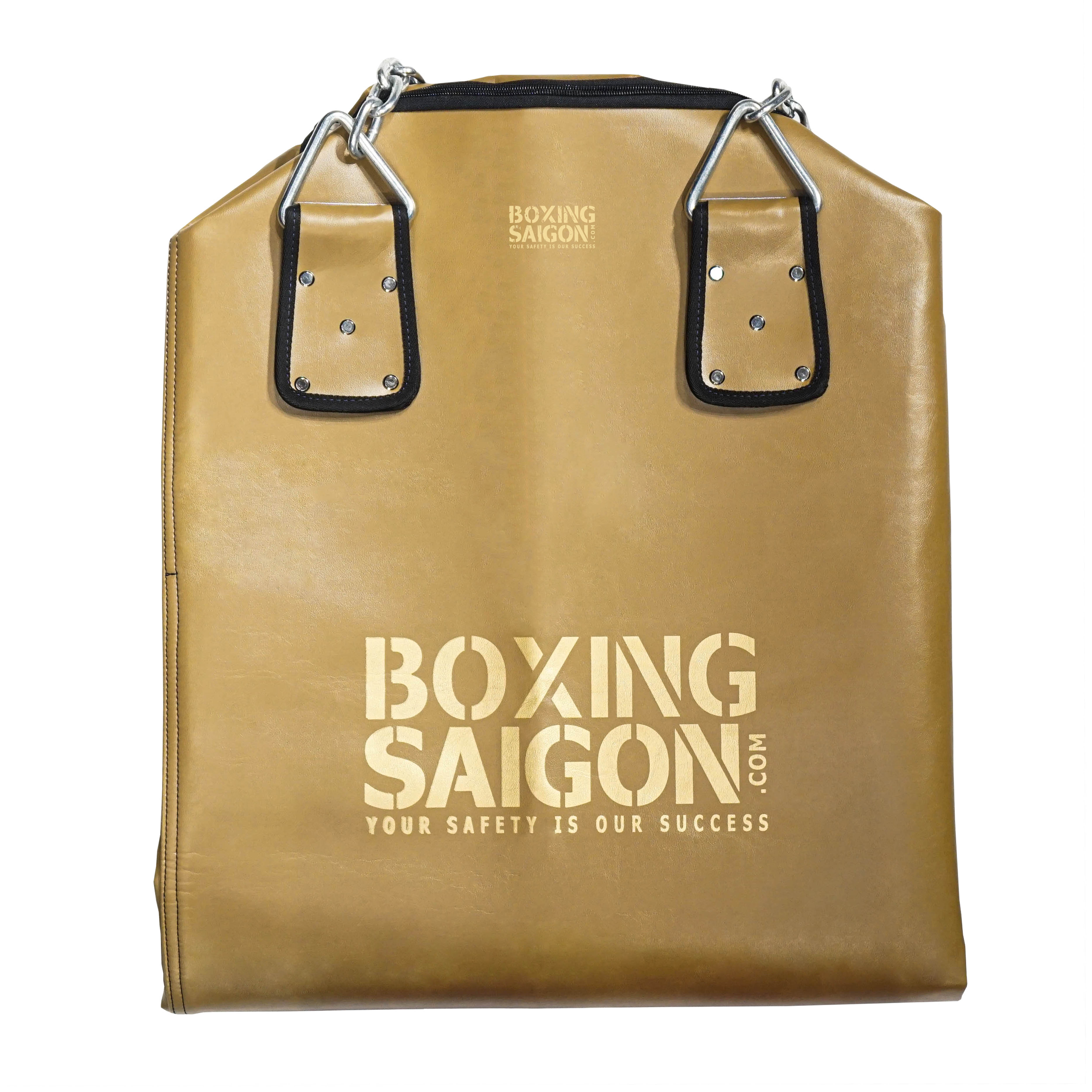 Vỏ bao cát treo dây xích đánh boxing 1m2 - Vintage Gold