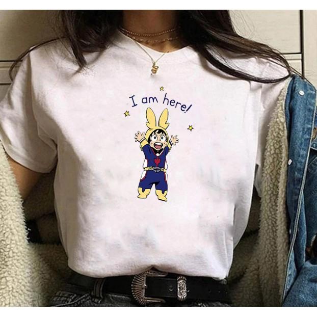 Áo thun in hình Anime tee kawai Unisex