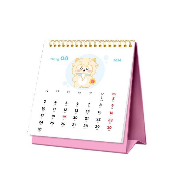 Lịch Bàn Mini - 12 Con Giáp