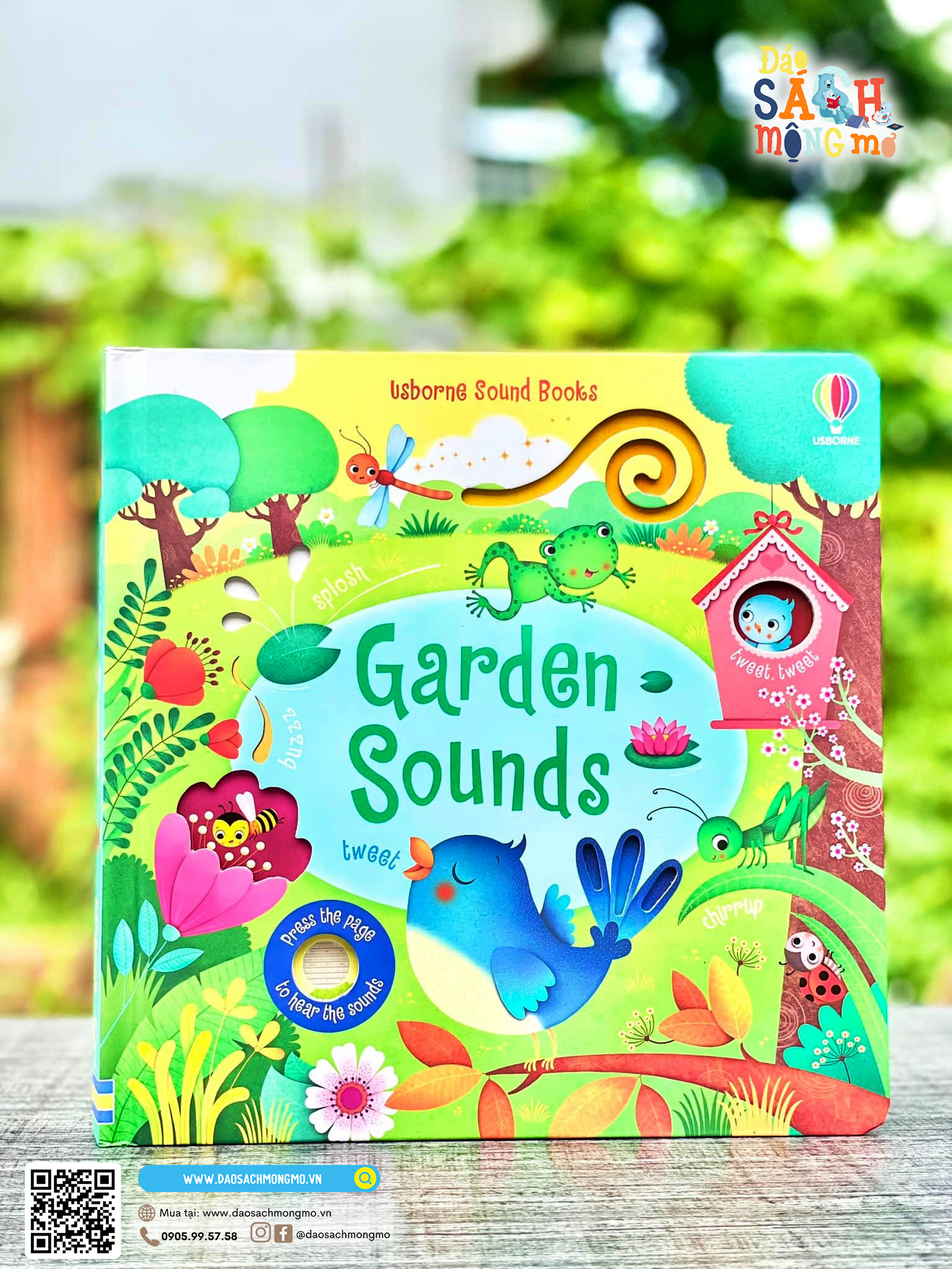 Đồ Chơi Âm Thanh Khu Vườn Nhỏ Garden Sounds Usborne