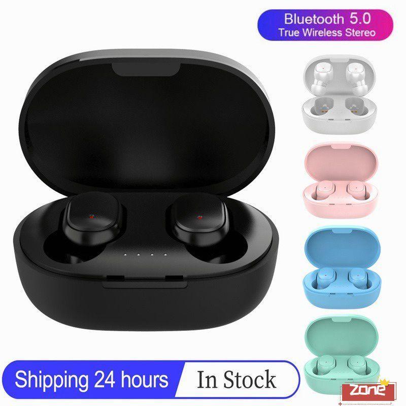 A6S Tws 5.0 Airdots Tai Nghe Không Dây Bluetooth Cho Xiaomi Redmi IOS Với Chống Ồn 'Vùng