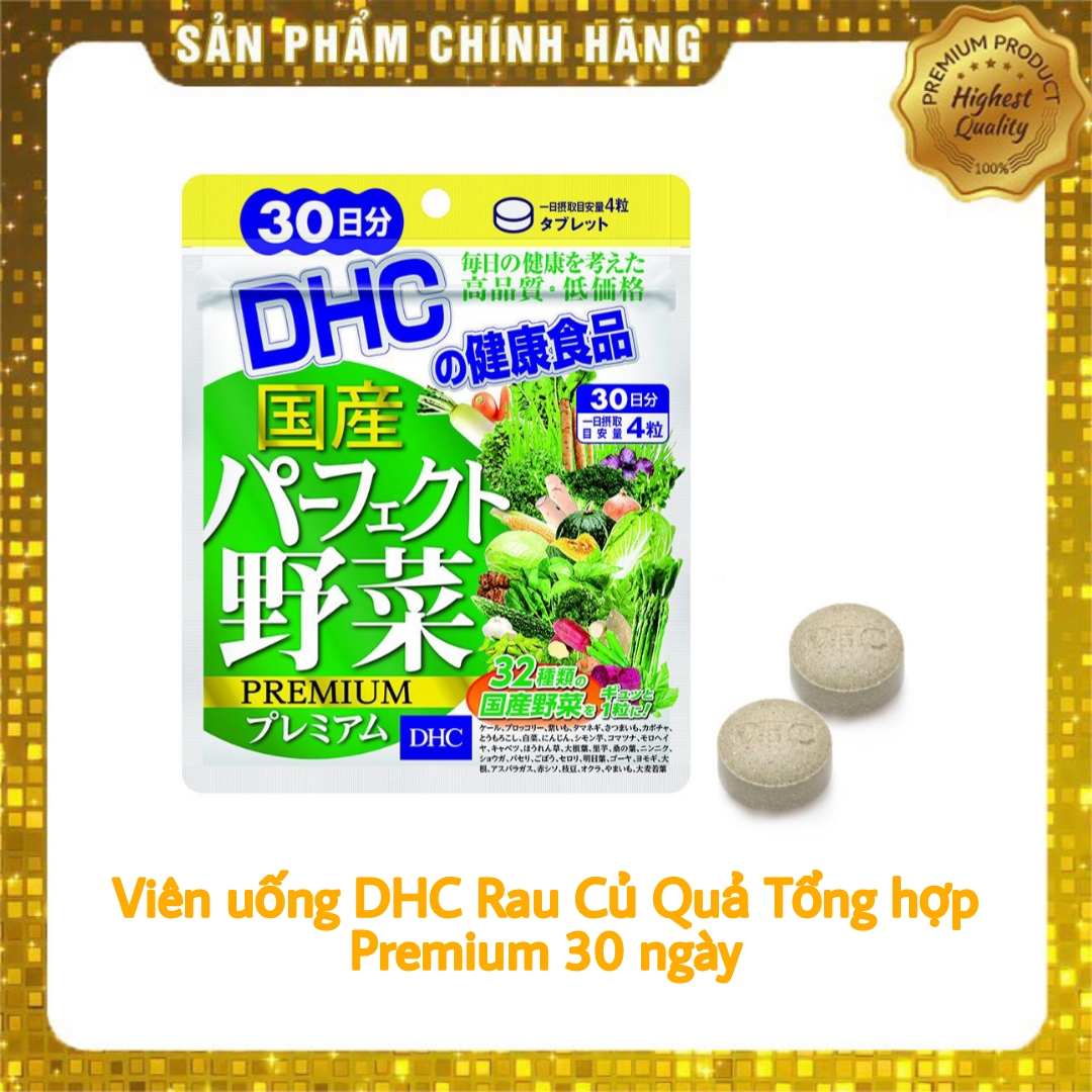 Viên uống DHC Rau Củ Quả Tổng hợp Premium