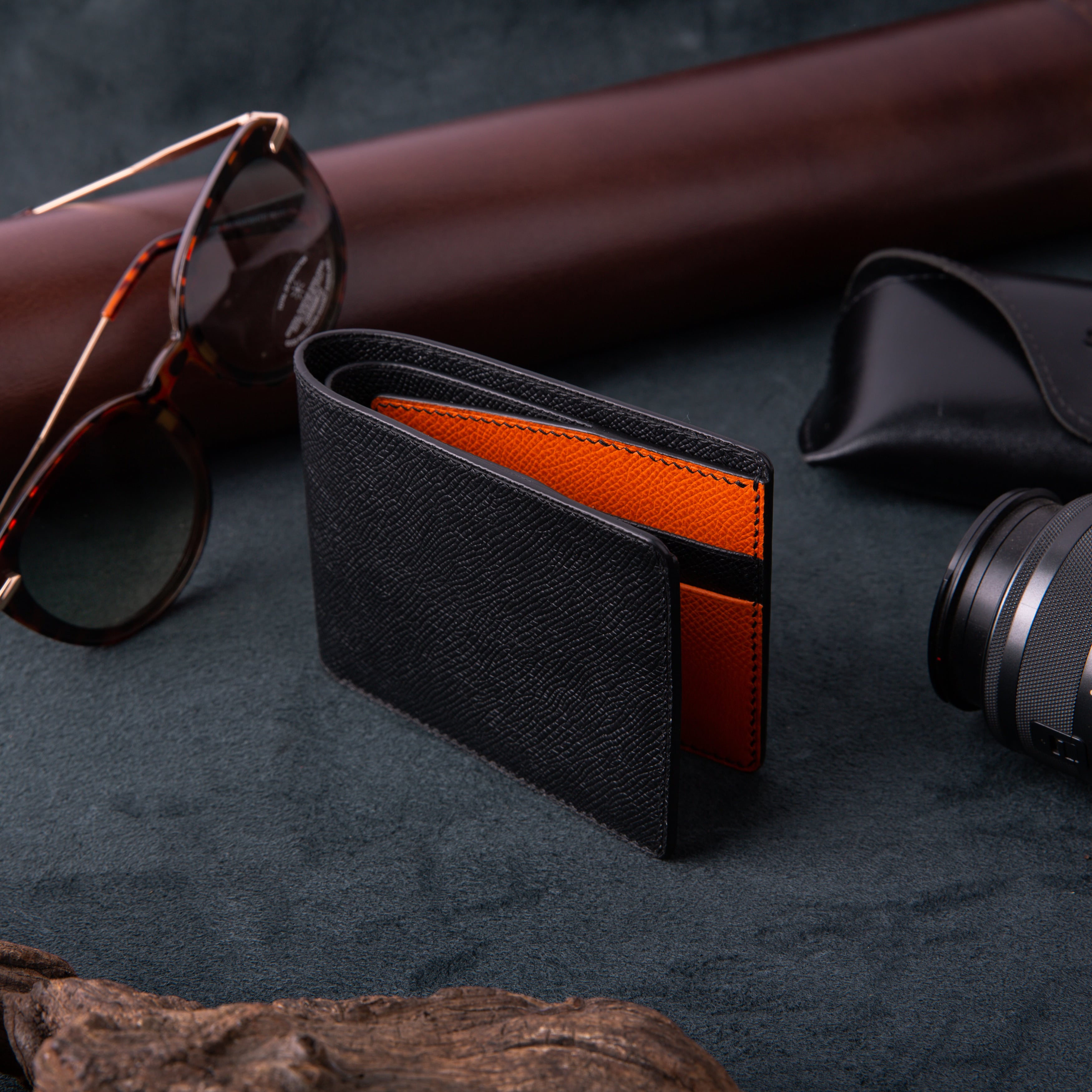 Ví nam ngang nhỏ  - Màu Đen