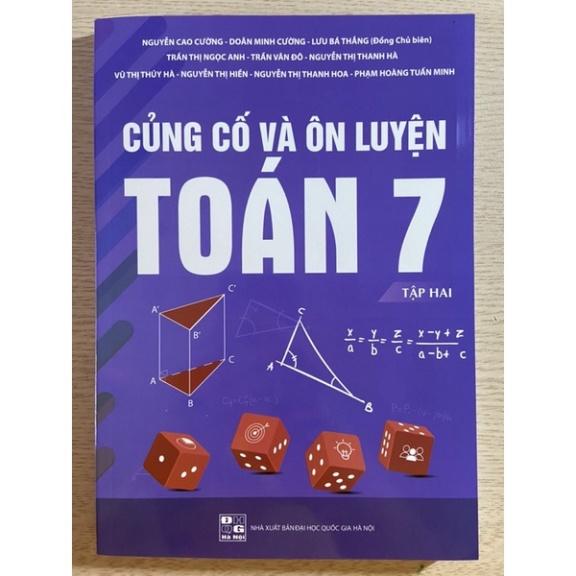 Sách - Củng cố và ôn luyện Toán 7 ( tập 1 + tập 2)