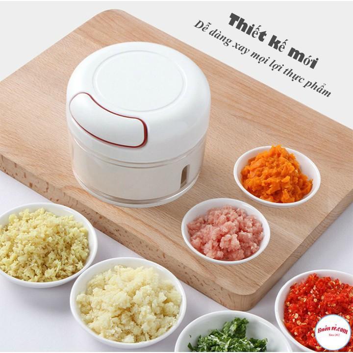 Dụng Cụ Xay Tỏi Ớt --Rút Dây Mẫu Mới - EXTRA