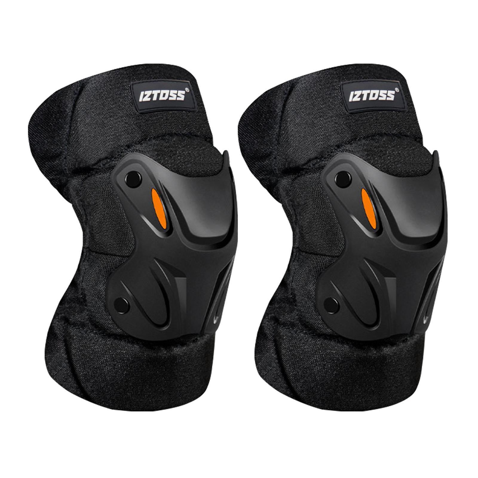 2Pieces Motocross Knee Guard Protector/ Protective Gear/ Knee Support, Motorcycle Knee Pad for Balance Bike Mountain Biking Cycling