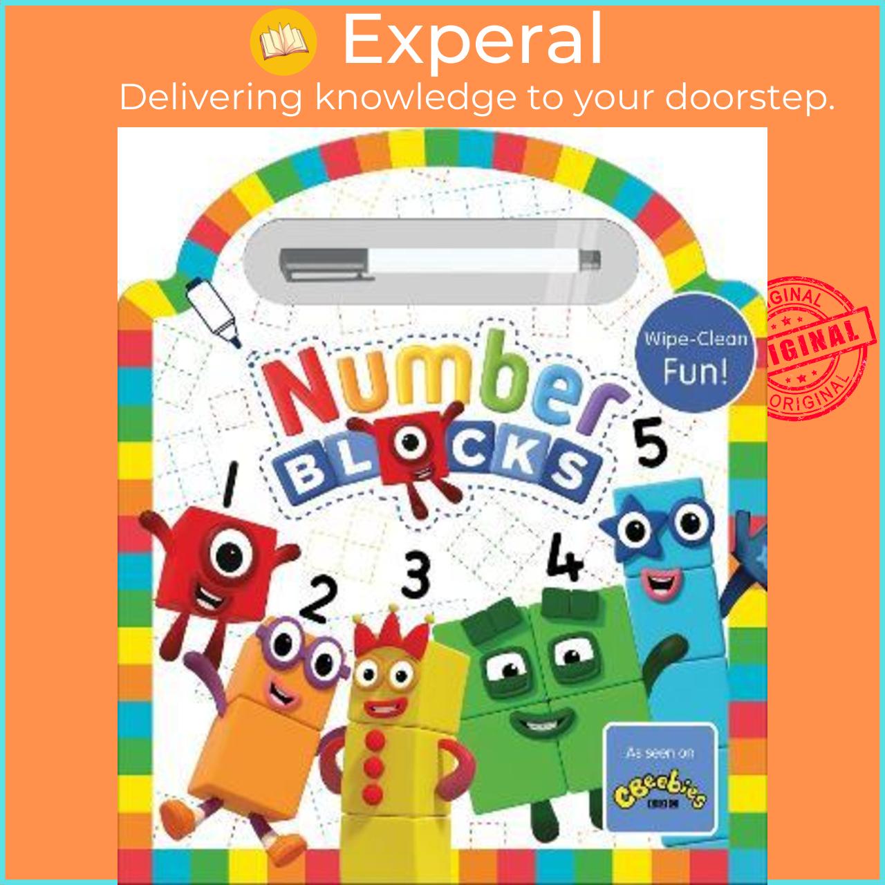 Sách - Numberblocks Wipe-Clean: 1-5 by Sweet Cherry Publishing