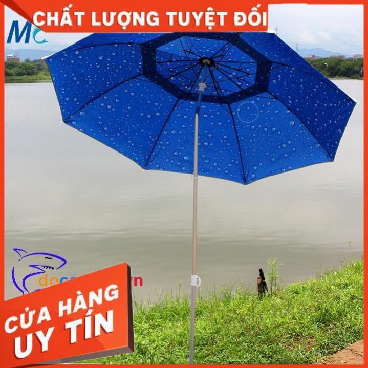 [CHẤT LƯỢNG TỐT] Ô Dù Câu Cá 2 Tầng y như hình/ Ô dù câu cá