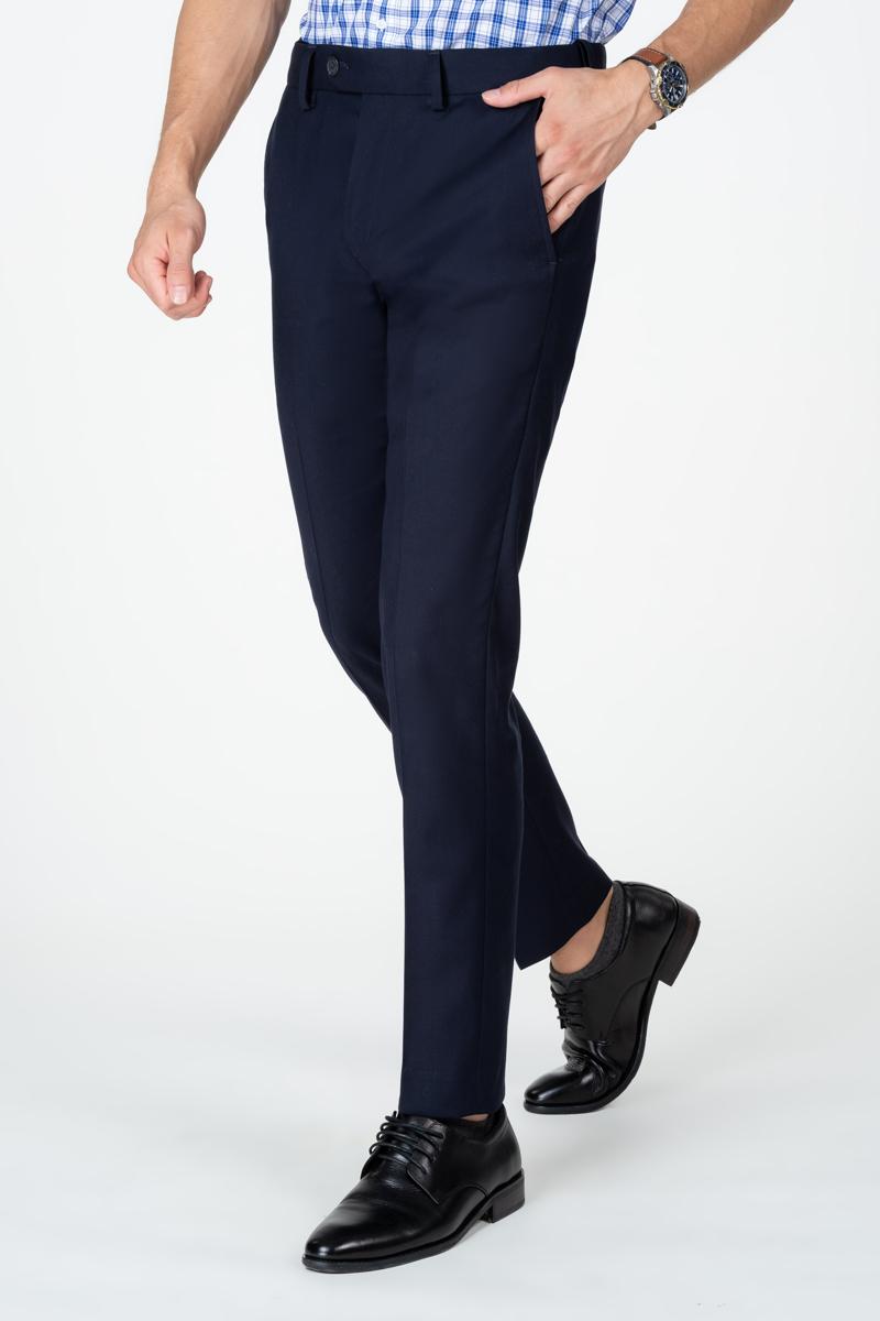 Quần Tây Nam Lưng Thông Minh Form Slim Fit DP23ES04C-EP - NAVY