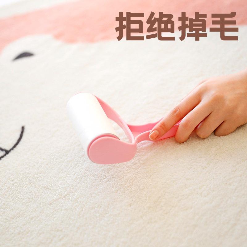 Thảm Lông Cashmere Dày Dặn Hình Gấu Ngoài Hành Tinh Dễ Thương Sáng Tạo Phong Cách Nhật Bản