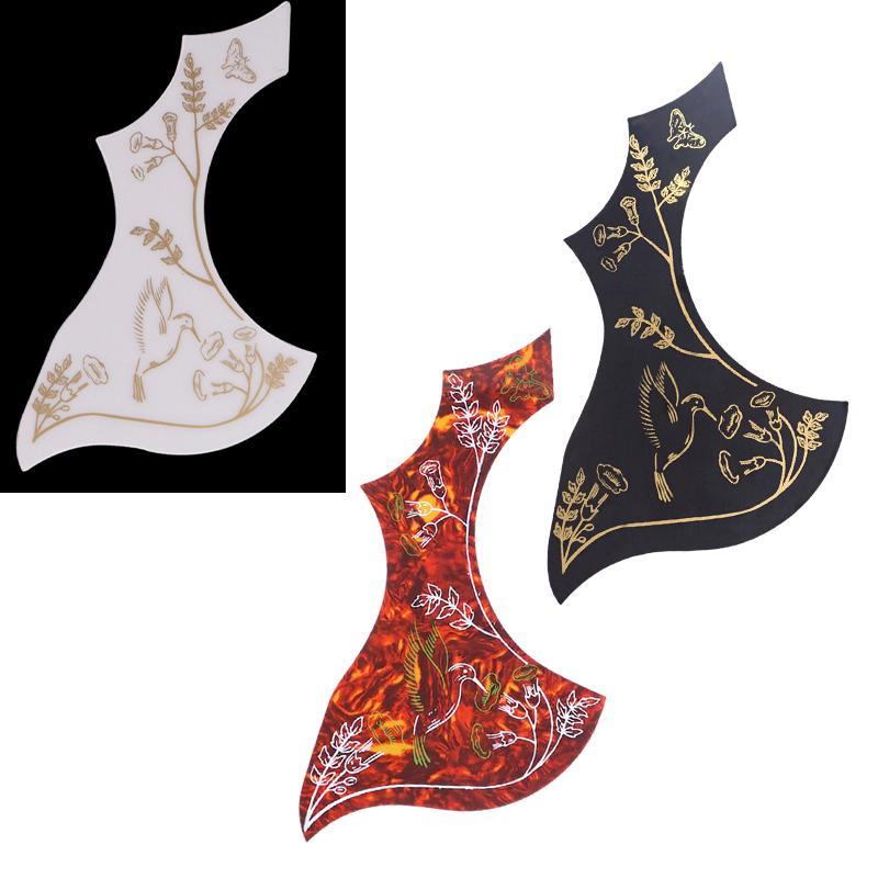 2X Left Handed Acoustic Guitar Pickguard Pick Guard Anti-scratch Plate Red