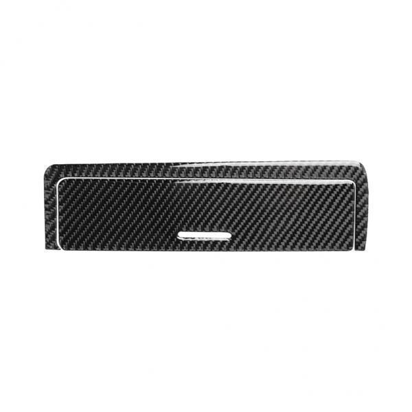 2X Carbon Shifter Panel Button Case Trim Sticker For E46