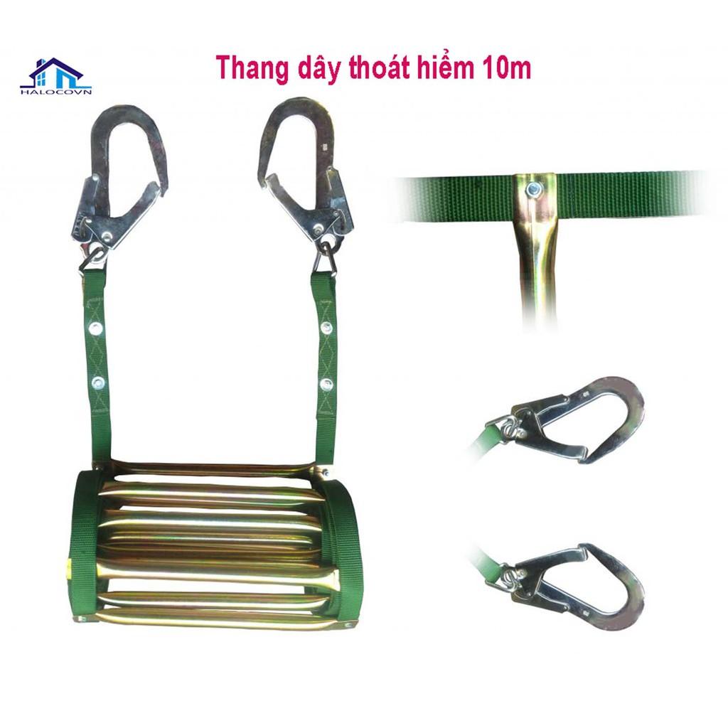 Thang dây thoát hiểm 10m