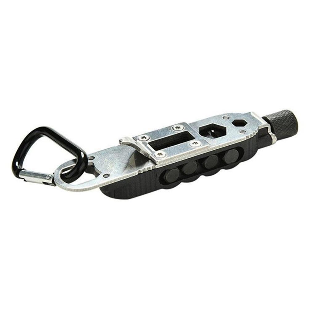 Alloy Multi-Tool Screwdriver Keychain Outdoor Camping Maintenance