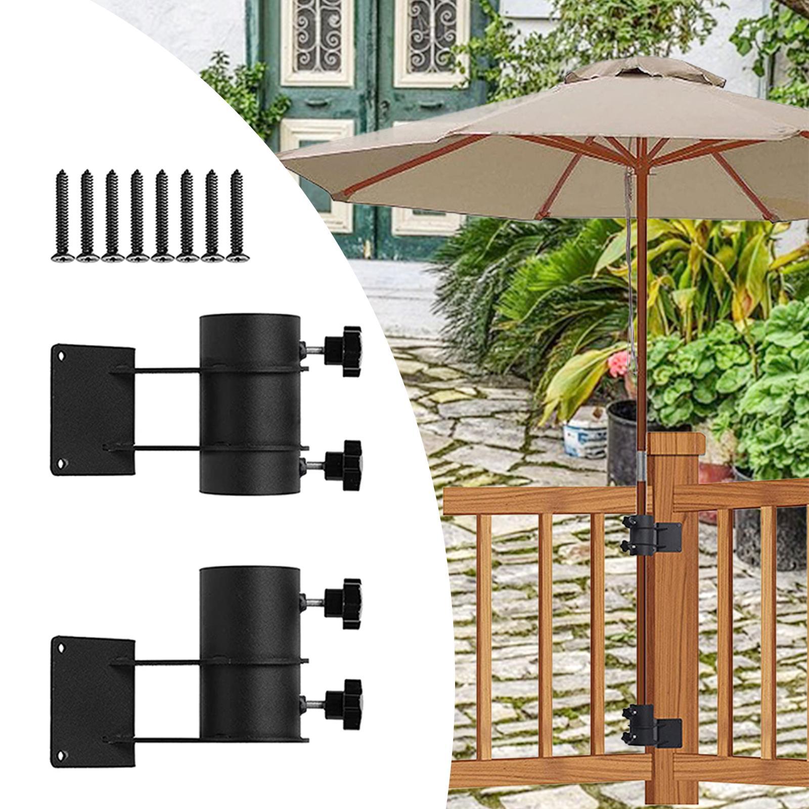 2x Parasol Base Patio Bench Bleacher Yard Outdoor Lawn Umbrella Holder Stand