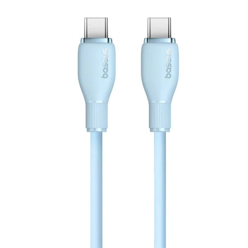 Cáp Sạc Siêu Nhanh Baseus Pudding Series Type-C to Type-C 100W - Hàng nhập khẩu