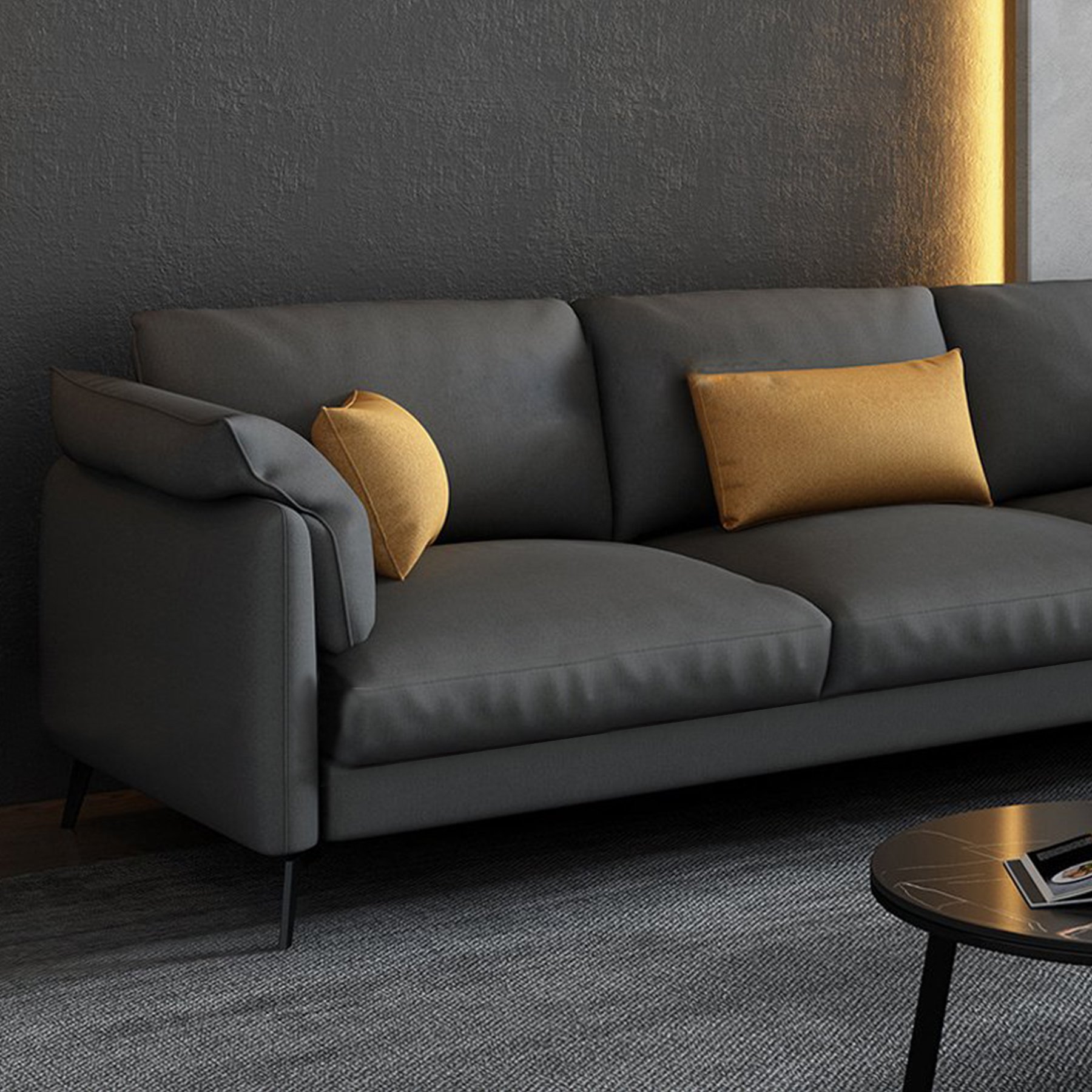 Sofa Phòng Khách Thanh Lịch Phối Màu Đẹp Sang Trọng DP-SNK45