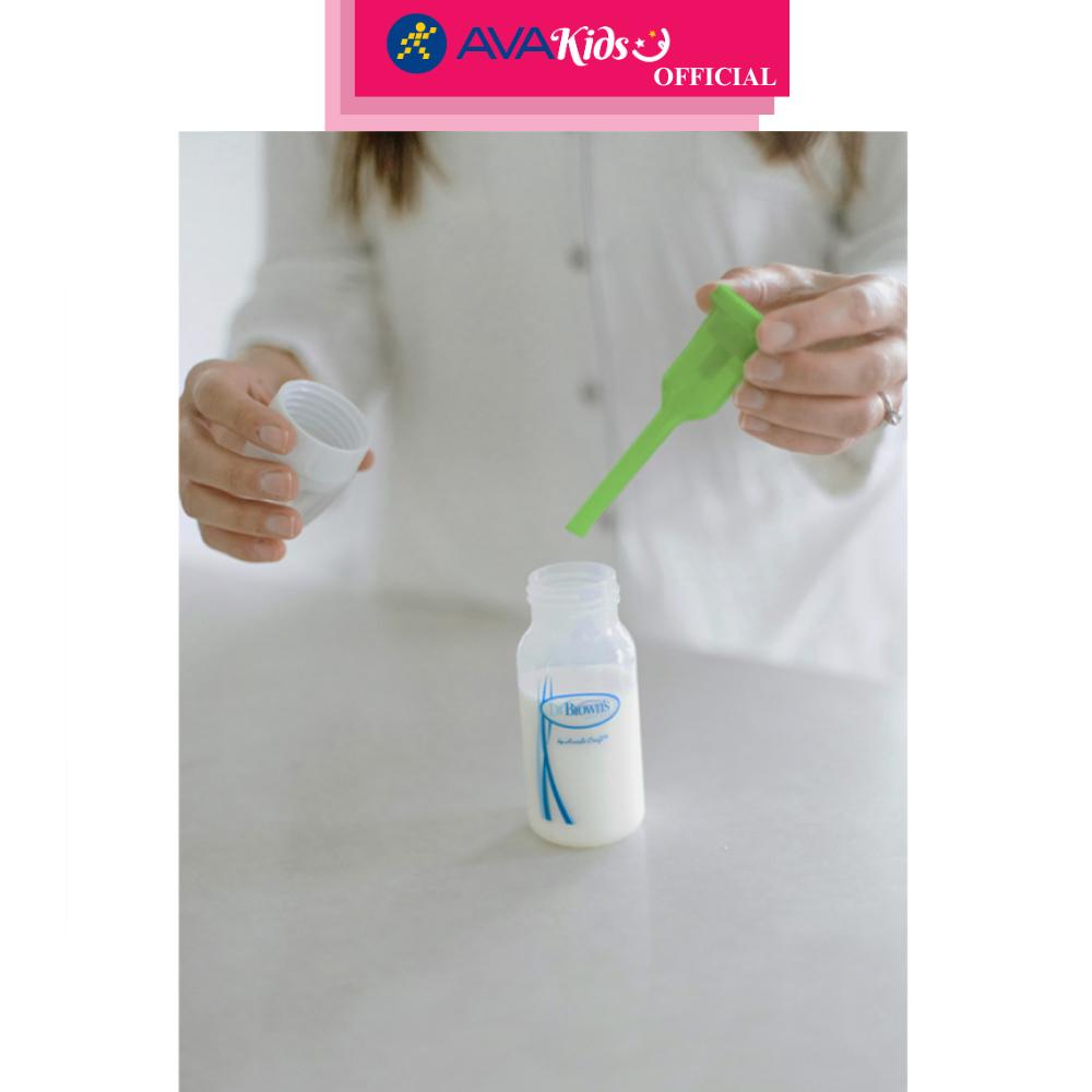 Bình sữa nhựa PP Dr.Brown's cổ hẹp 120 ml (mọi độ tuổi) - Giao bao bì ngẫu nhiên - Hàng Chính Hãng