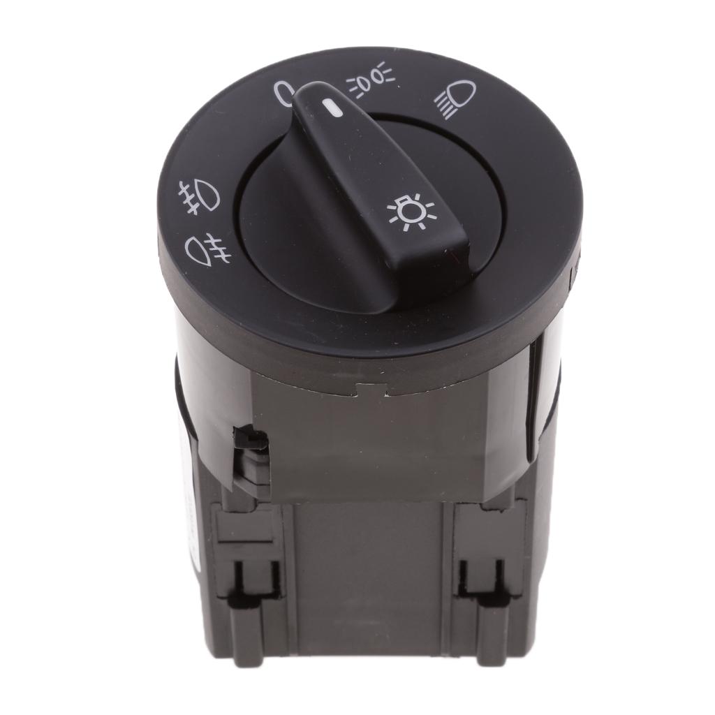 Car Headlight Fog Driving Lamp Switch Knob For VW Bora Golf Polo Sharan