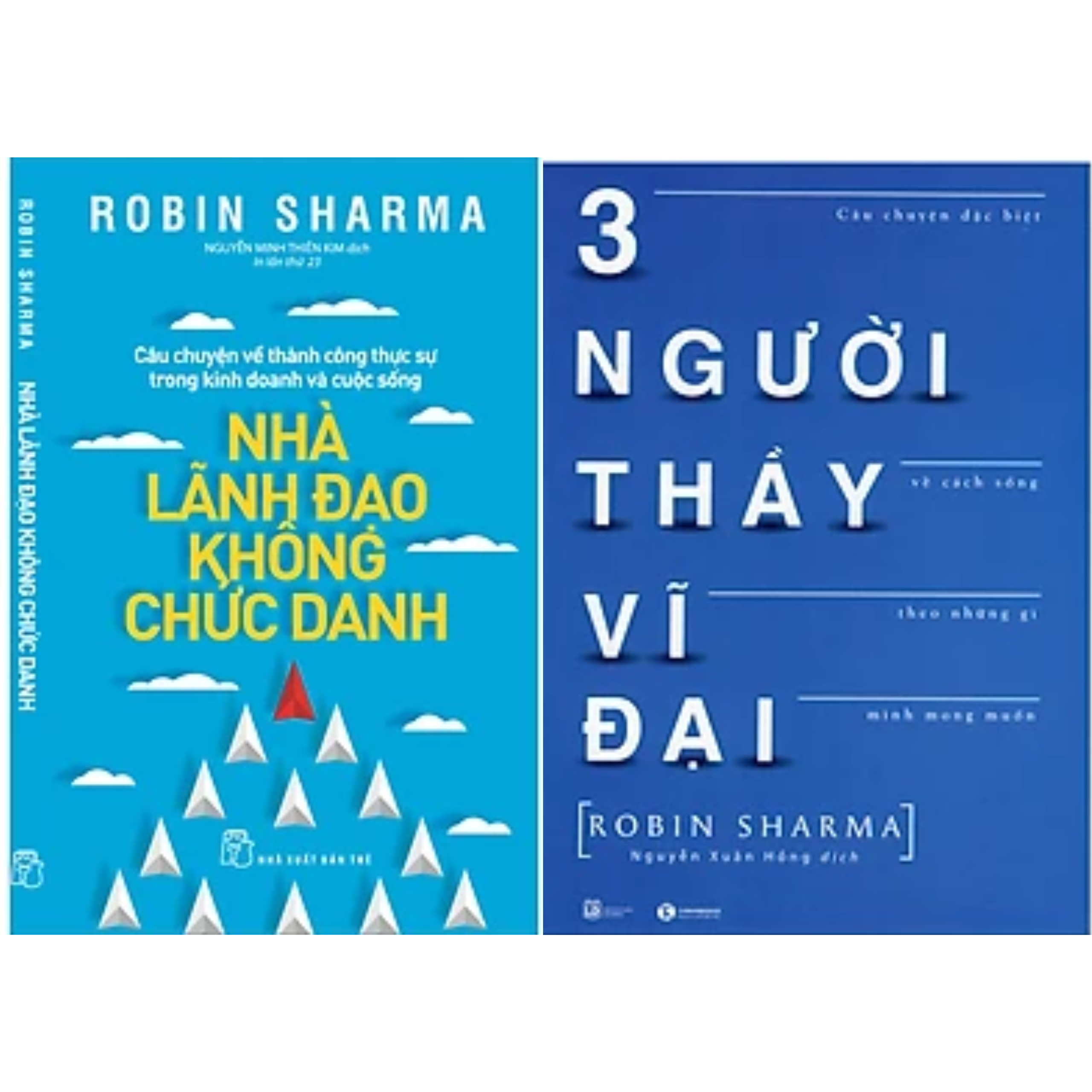 Combo 2Q: Ba Người Thầy Vĩ Đại + Nhà Lãnh Đạo Không Chức Danh