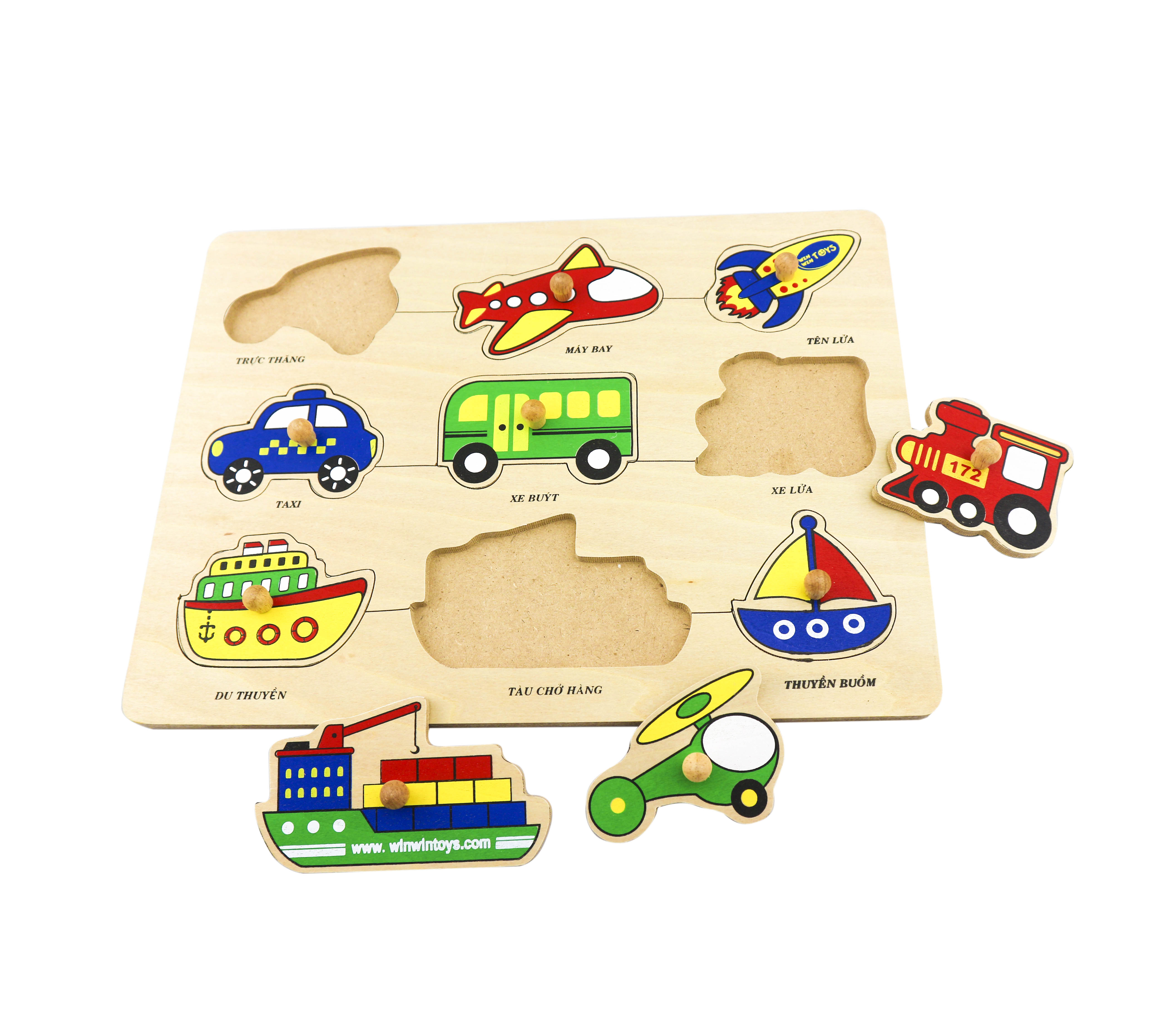 Bộ học phương tiện giao thông | Winwintoys - 66302