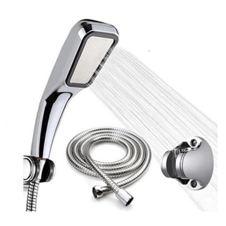 Bộ vòi sen vuông Tăng áp 300 lỗ cao cấp 206788