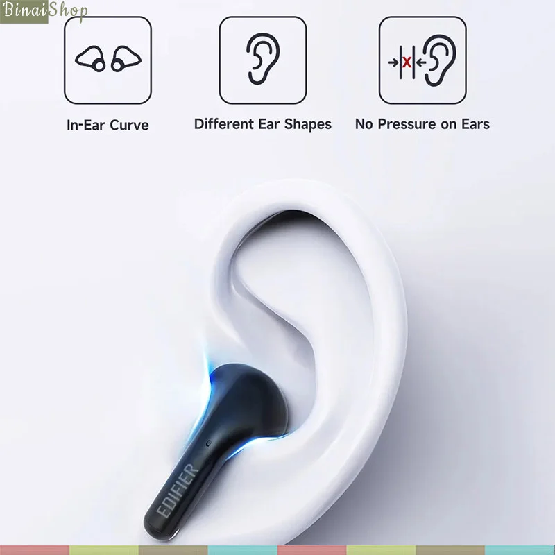 Edifier X2s - Tai Nghe Nhét Tai Bluetooth, Chơi Game, Đàm Thoại, Chống Nước IP54, Sử Dụng 26 Giờ- Hàng chính hãng