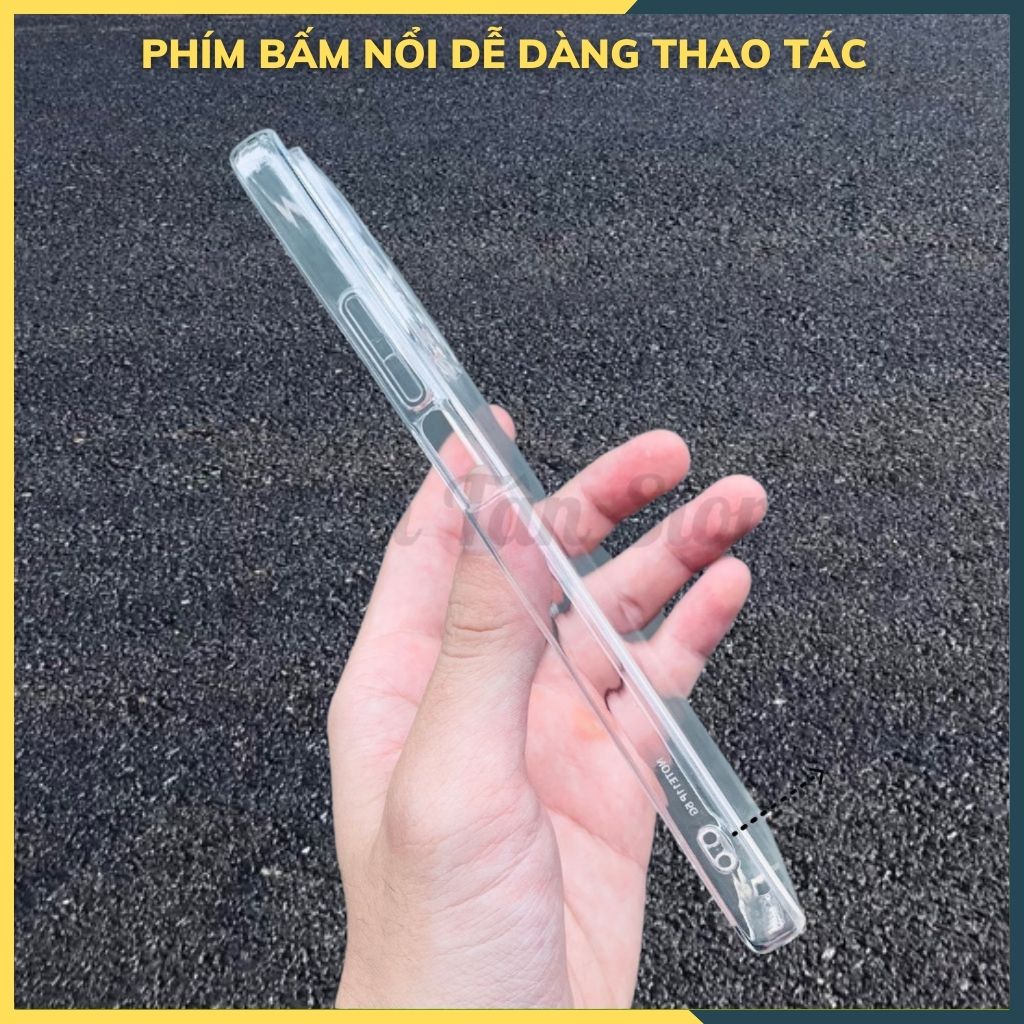 Ốp lưng trong suốt silicon GOR dành cho redmi note 11 pro plus bảo vệ camera dẻo siêu mỏng - Hàng nhập khẩu